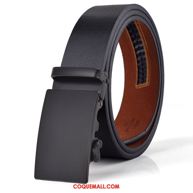 Ceinture Homme Loisir Simple Boucle Automatique, Ceinture Le Nouveau All-match