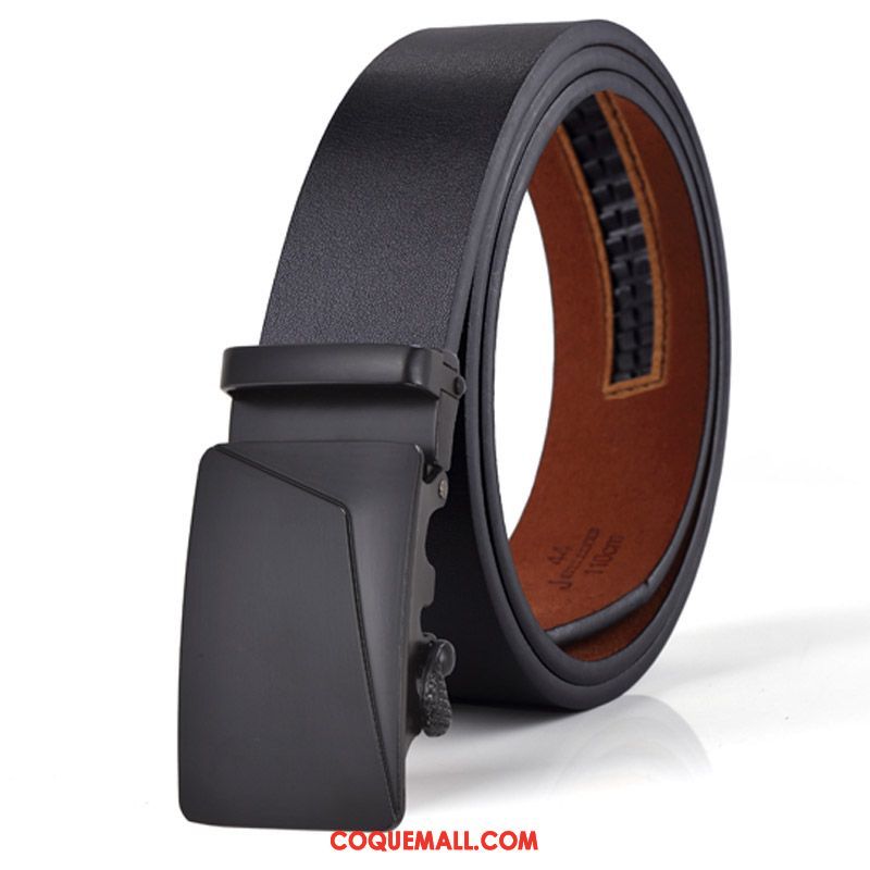 Ceinture Homme Loisir Simple Boucle Automatique, Ceinture Le Nouveau All-match