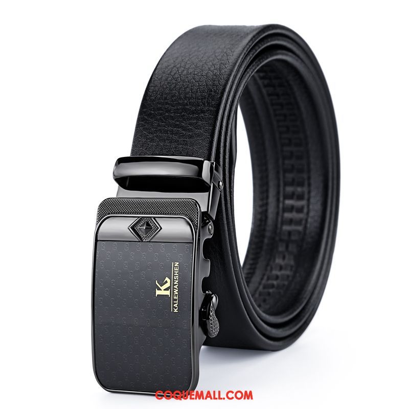 Ceinture Homme Loisir Âge Moyen Boucle Automatique, Ceinture Vêtements De Cérémonie Jeunesse