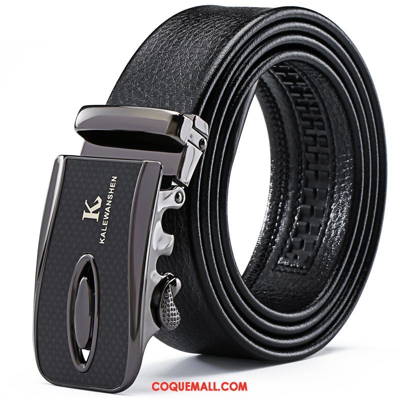 Ceinture Homme Loisir Âge Moyen Boucle Automatique, Ceinture Vêtements De Cérémonie Jeunesse