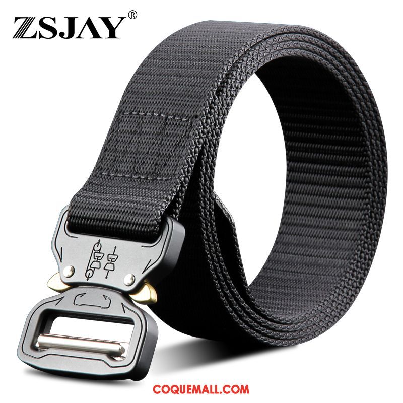 Ceinture Homme Tactique Ciel Étoilé Boucle Automatique, Ceinture Jeunesse Noir