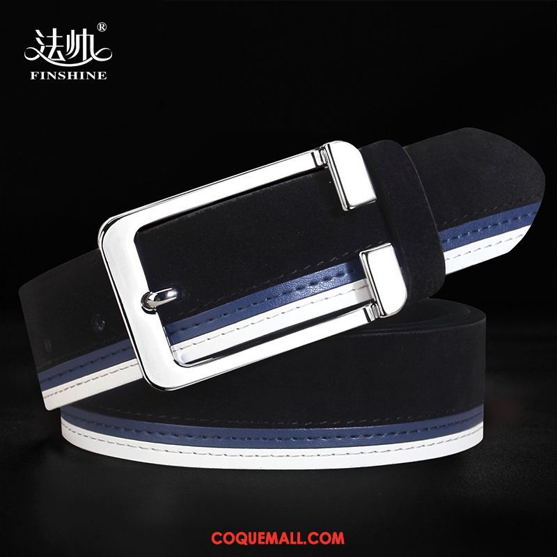 Ceinture Homme Vert All-match Mode, Ceinture Jeune Tendance