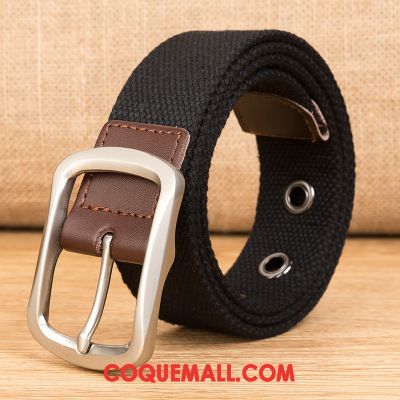 Ceinture Homme Étudiant Toile De Plein Air, Ceinture Allongé Loisir Dunkel