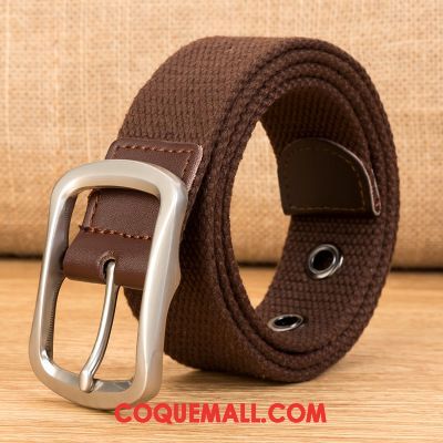 Ceinture Homme Étudiant Toile De Plein Air, Ceinture Allongé Loisir Dunkel