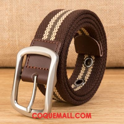 Ceinture Homme Étudiant Toile De Plein Air, Ceinture Allongé Loisir Dunkel