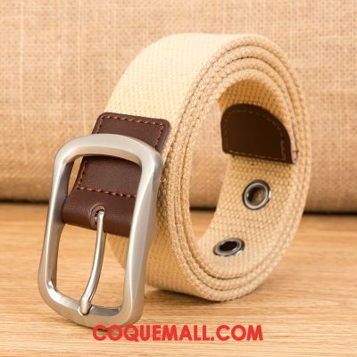 Ceinture Homme Étudiant Toile De Plein Air, Ceinture Allongé Loisir Dunkel