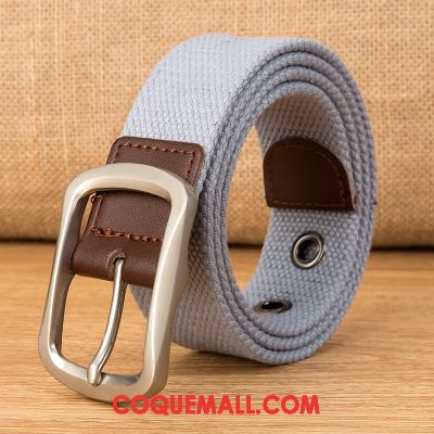 Ceinture Homme Étudiant Toile De Plein Air, Ceinture Allongé Loisir Dunkel