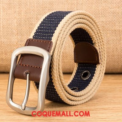 Ceinture Homme Étudiant Toile De Plein Air, Ceinture Allongé Loisir Dunkel