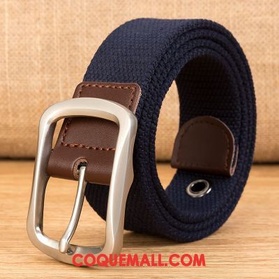 Ceinture Homme Étudiant Toile De Plein Air, Ceinture Allongé Loisir Dunkel