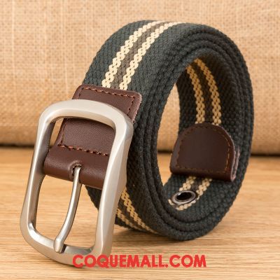 Ceinture Homme Étudiant Toile De Plein Air, Ceinture Allongé Loisir Dunkel