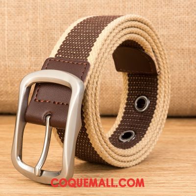 Ceinture Homme Étudiant Toile De Plein Air, Ceinture Allongé Loisir Dunkel