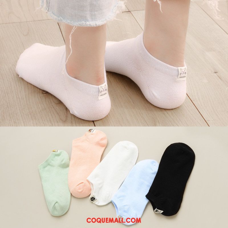 Chaussette Femme Bouche Peu Profonde Chaussette Basse Coupée Silicone, Chaussette Charmant Faible