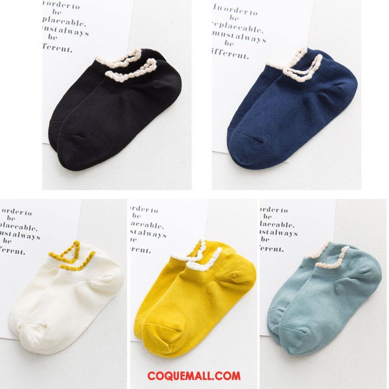 Chaussette Femme Bouche Peu Profonde Coton Invisible, Chaussette Chaussette Courte Le Nouveau