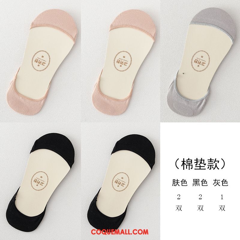 Chaussette Femme Bouche Peu Profonde Section Mince L'automne, Chaussette Chaussette Basse Coupée Coton