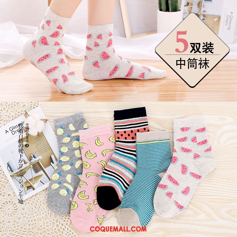 Chaussette Femme Charmant Bouche Peu Profonde Silicone, Chaussette Faible Chaussette Basse Coupée