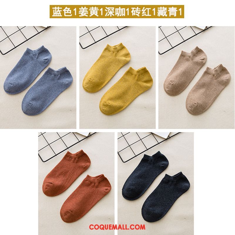 Chaussette Femme Charmant Vent De L'université Bouche Peu Profonde, Chaussette Chaussettes En Coton Chaussette Courte