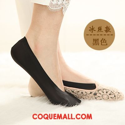 Chaussette Femme Chaussette Basse Coupée Été Grande Taille, Chaussette Talons Hauts Bouche Peu Profonde