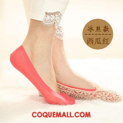 Chaussette Femme Chaussette Basse Coupée Été Grande Taille, Chaussette Talons Hauts Bouche Peu Profonde