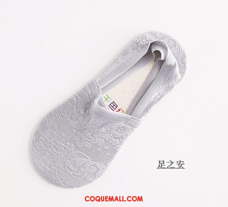 Chaussette Femme Chaussette Courte Printemps Mince, Chaussette Chaussette Basse Coupée Dentelle