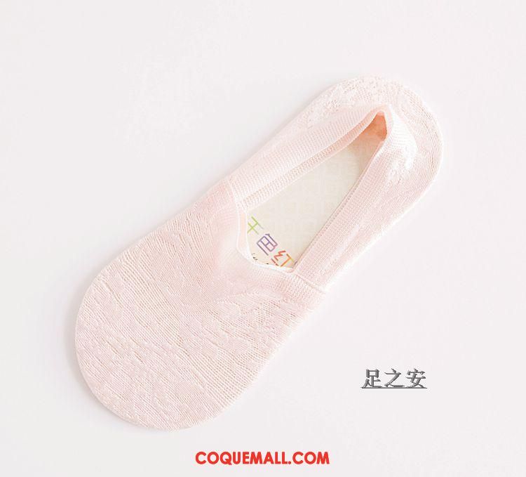 Chaussette Femme Chaussette Courte Printemps Mince, Chaussette Chaussette Basse Coupée Dentelle