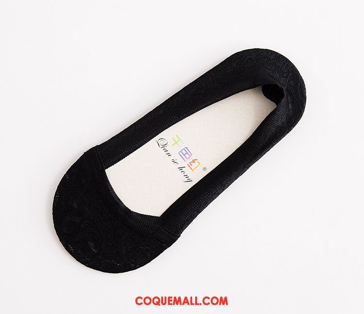 Chaussette Femme Chaussette Courte Printemps Mince, Chaussette Chaussette Basse Coupée Dentelle