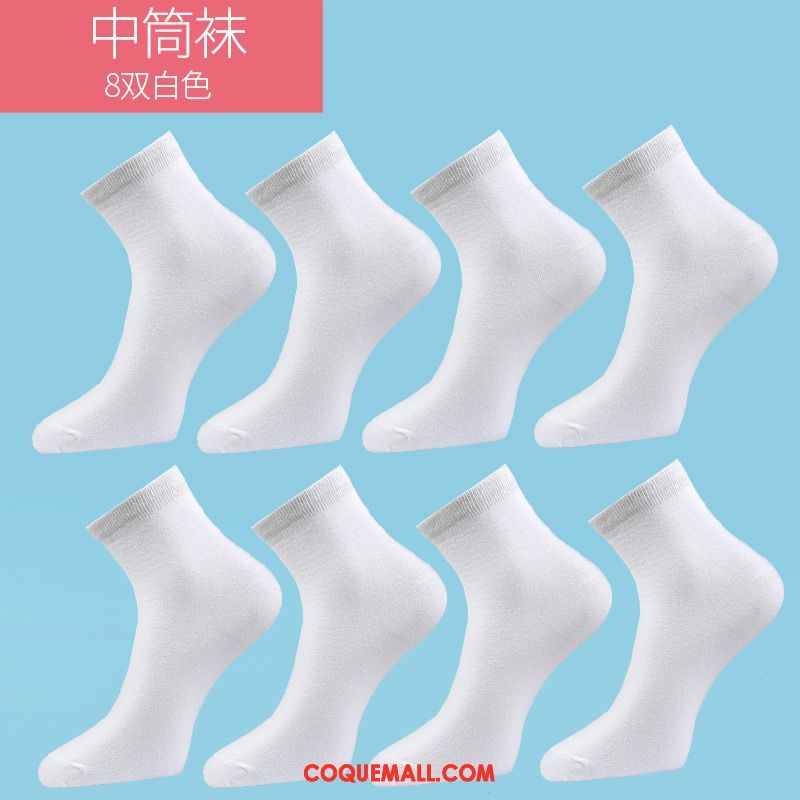 Chaussette Femme Coton Chaussette Basse Coupée Bouche Peu Profonde, Chaussette Vent De L'université Milieu