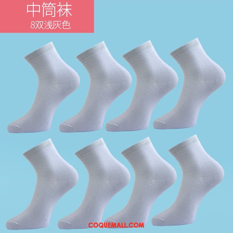 Chaussette Femme Coton Chaussette Basse Coupée Bouche Peu Profonde, Chaussette Vent De L'université Milieu