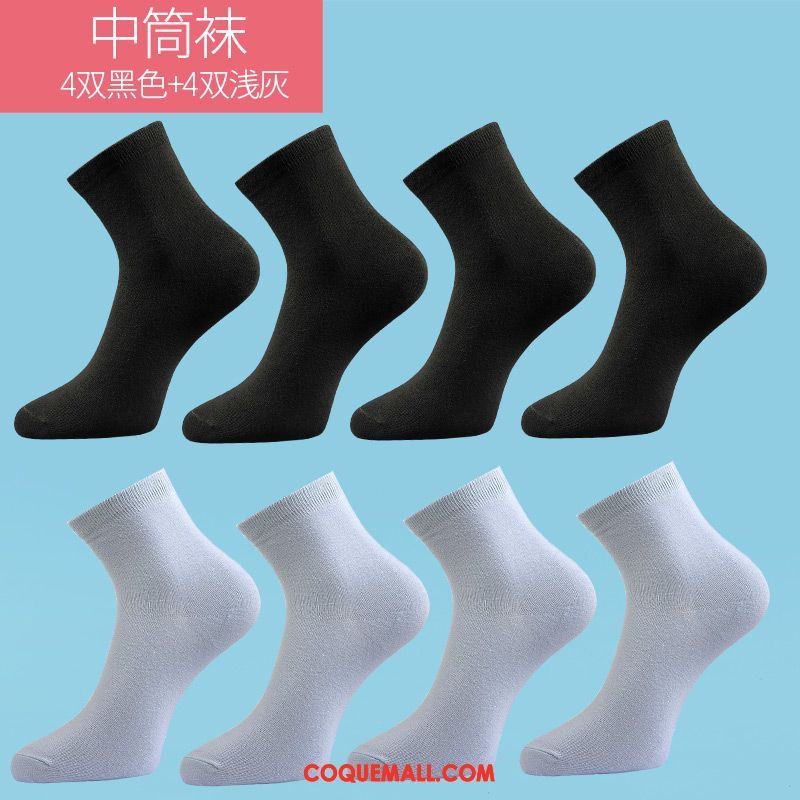 Chaussette Femme Coton Chaussette Basse Coupée Bouche Peu Profonde, Chaussette Vent De L'université Milieu