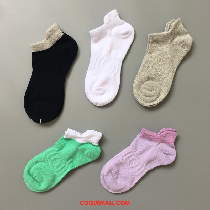 Chaussette Femme Courir Antidérapant L'automne, Chaussette Chaussette Basse Coupée Homme