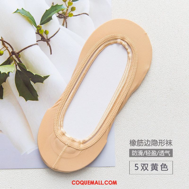 Chaussette Femme Dentelle Bouche Peu Profonde Été, Chaussette Chaussette Basse Coupée Chaussette Courte