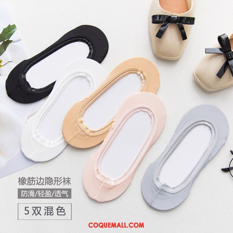 Chaussette Femme Dentelle Bouche Peu Profonde Été, Chaussette Chaussette Basse Coupée Chaussette Courte