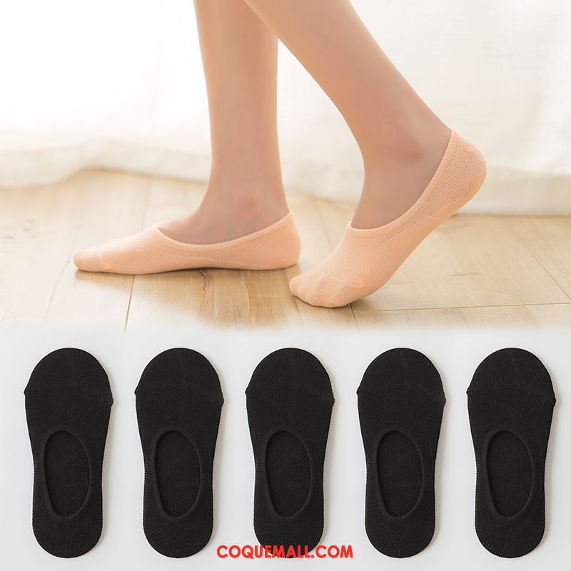 Chaussette Femme Invisible Chaussette Basse Coupée Section Mince, Chaussette Faible Charmant