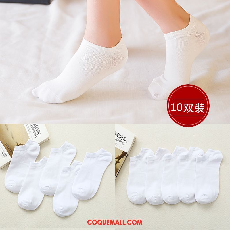 Chaussette Femme Longue Milieu Été, Chaussette Chaussettes En Coton Section Mince