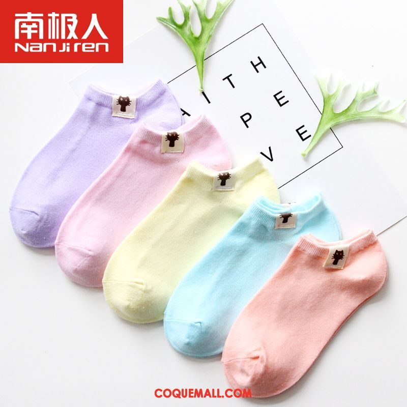 Chaussette Femme Milieu Étudiant Chaussettes En Coton, Chaussette Chaussette Longue Quatre Saisons