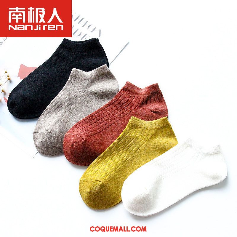 Chaussette Femme Milieu Étudiant Chaussettes En Coton, Chaussette Chaussette Longue Quatre Saisons