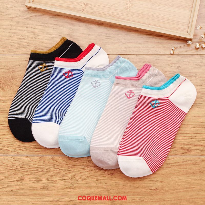 Chaussette Femme Sport Été Coton, Chaussette Faible Chaussette Courte