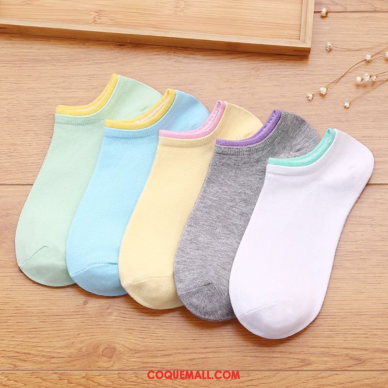 Chaussette Femme Sport Été Coton, Chaussette Faible Chaussette Courte