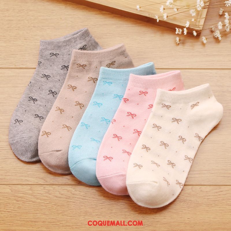 Chaussette Femme Sport Été Coton, Chaussette Faible Chaussette Courte