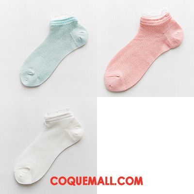 Chaussette Femme Vent De L'université Coton Engrener, Chaussette Bouche Peu Profonde Été