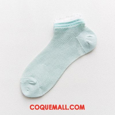 Chaussette Femme Vent De L'université Coton Engrener, Chaussette Bouche Peu Profonde Été