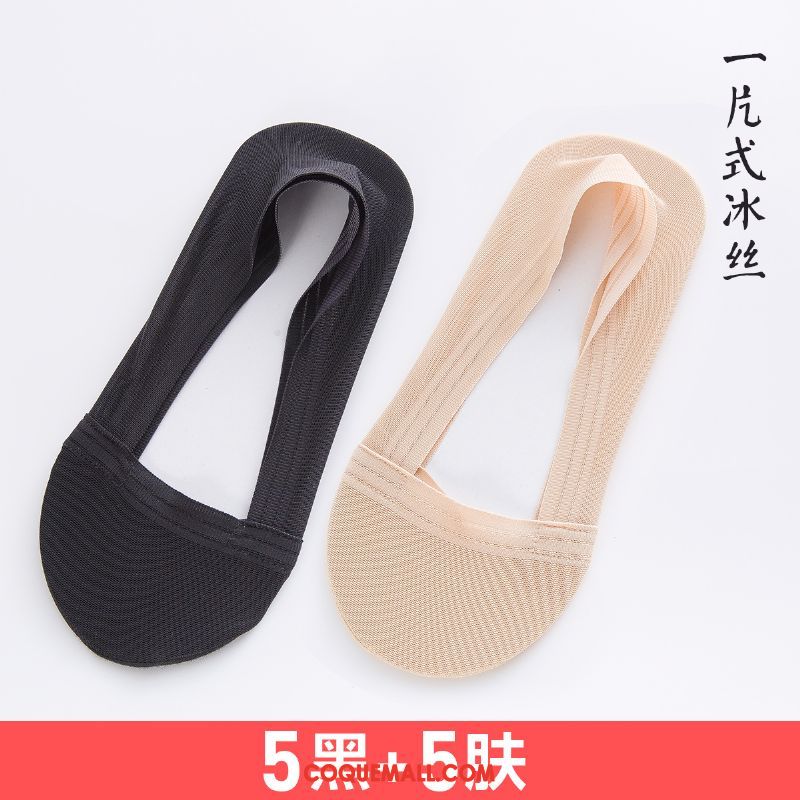 Chaussette Femme Été Bouche Peu Profonde Section Mince, Chaussette Chaussette Courte Dentelle