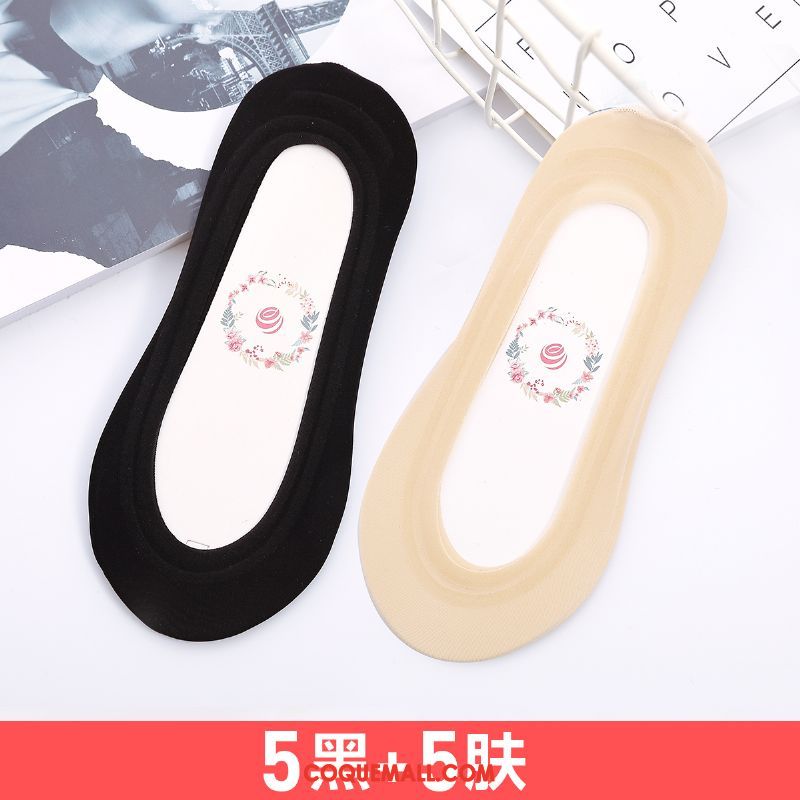 Chaussette Femme Été Bouche Peu Profonde Section Mince, Chaussette Chaussette Courte Dentelle