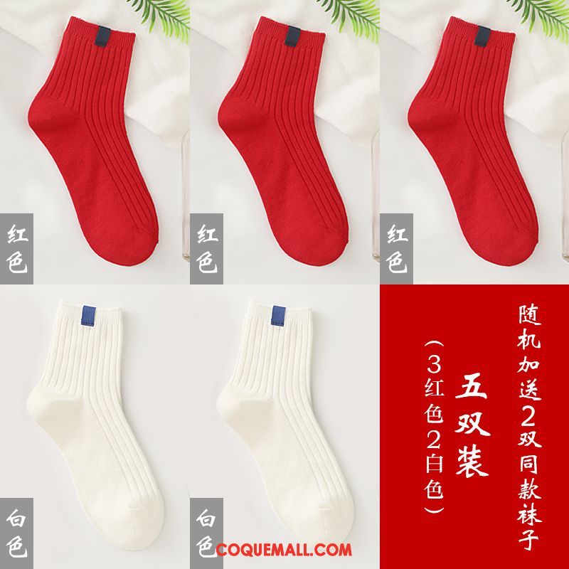 Chaussette Femme Été Chaussettes En Coton Coton, Chaussette Chaussette Courte Vent De L'université