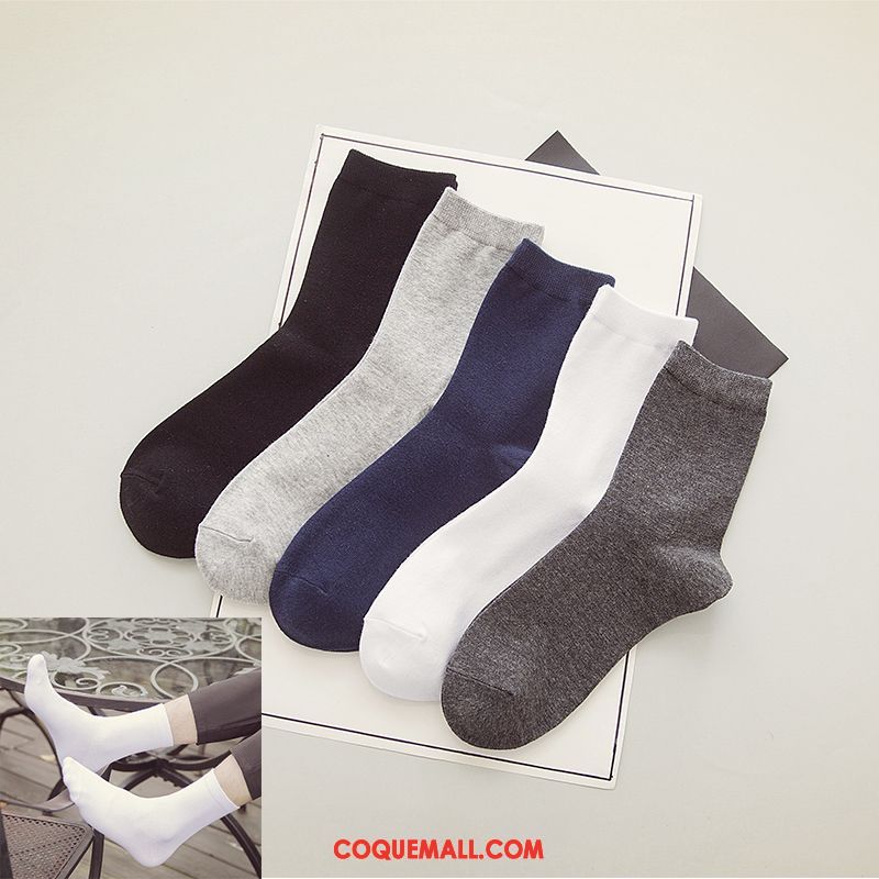 Chaussette Homme Basketball Hiver Milieu, Chaussette Quatre Saisons Chaussettes En Coton