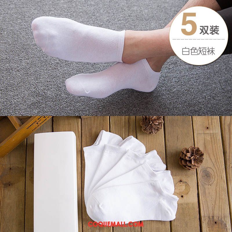 Chaussette Homme Bouche Peu Profonde Très Mince Engrener, Chaussette Invisible Respirant