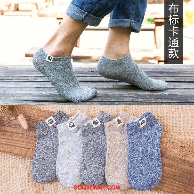 Chaussette Homme Chaussette Basse Coupée Faible Été, Chaussette Chaussette Courte Tendance