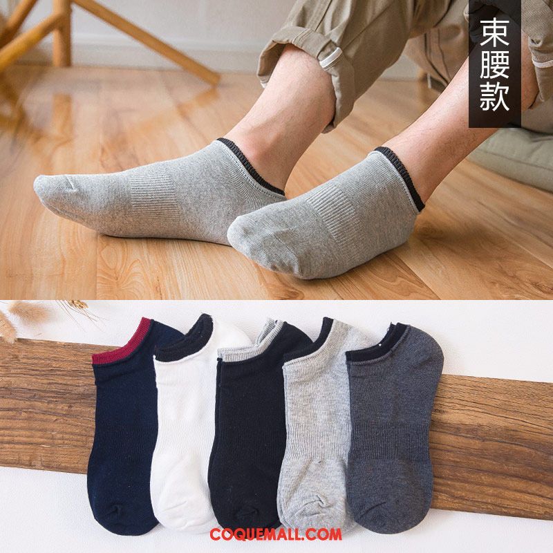 Chaussette Homme Chaussette Basse Coupée Faible Été, Chaussette Chaussette Courte Tendance