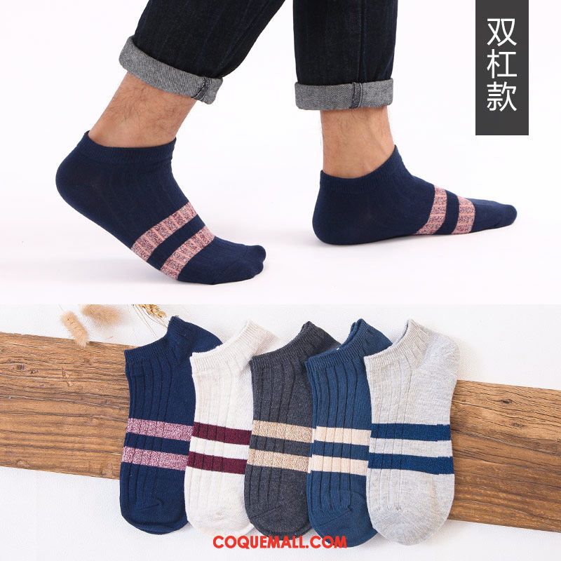 Chaussette Homme Chaussette Basse Coupée Faible Été, Chaussette Chaussette Courte Tendance