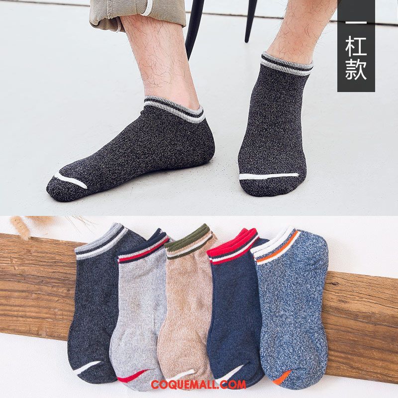 Chaussette Homme Chaussette Basse Coupée Faible Été, Chaussette Chaussette Courte Tendance