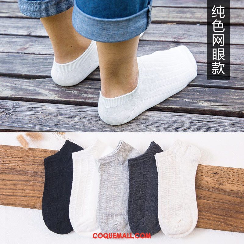 Chaussette Homme Chaussette Basse Coupée Faible Été, Chaussette Chaussette Courte Tendance